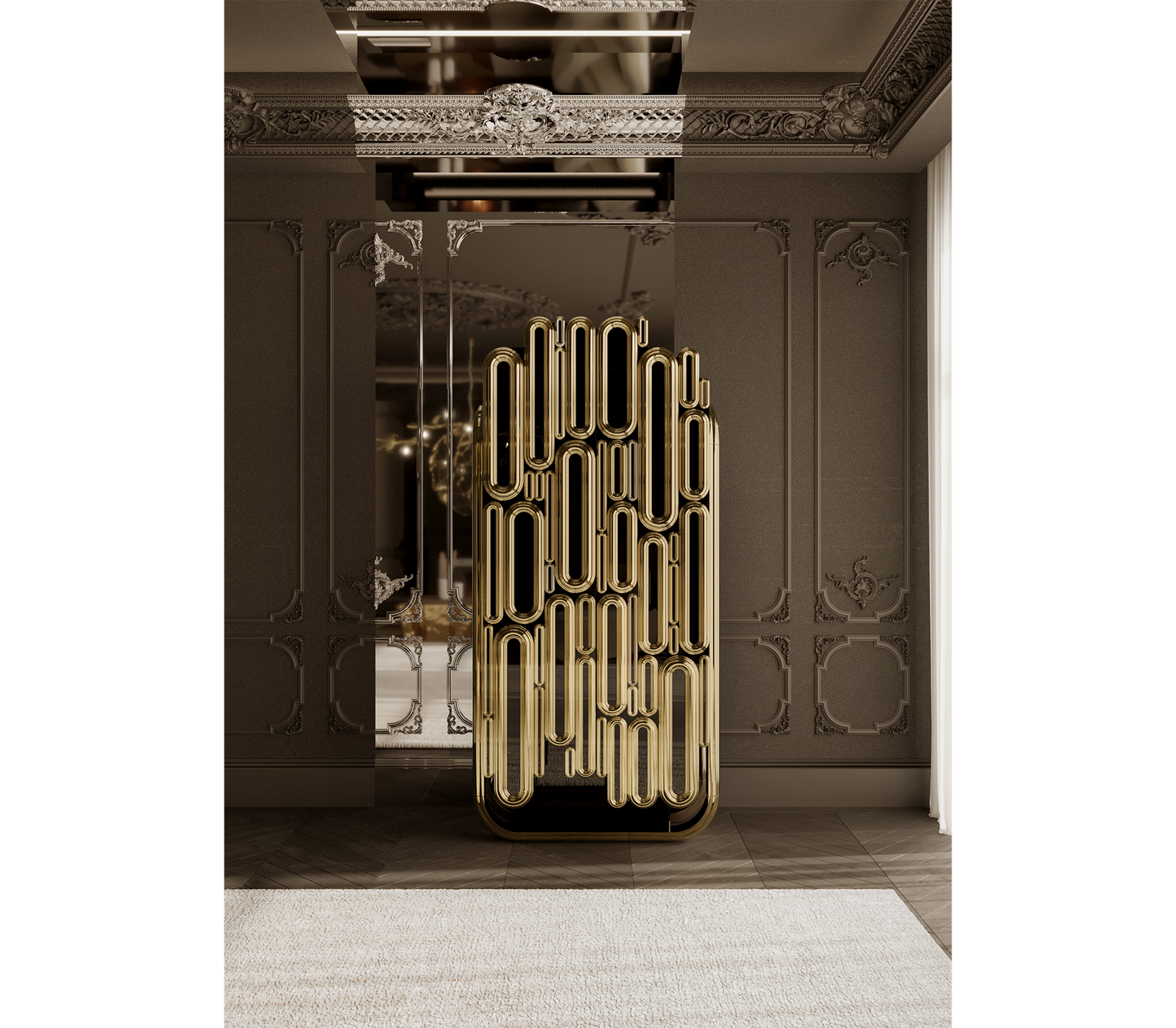 Boca Do Lobo Oblong Wine Cabinet