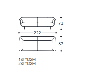 Alberta Style Sofa