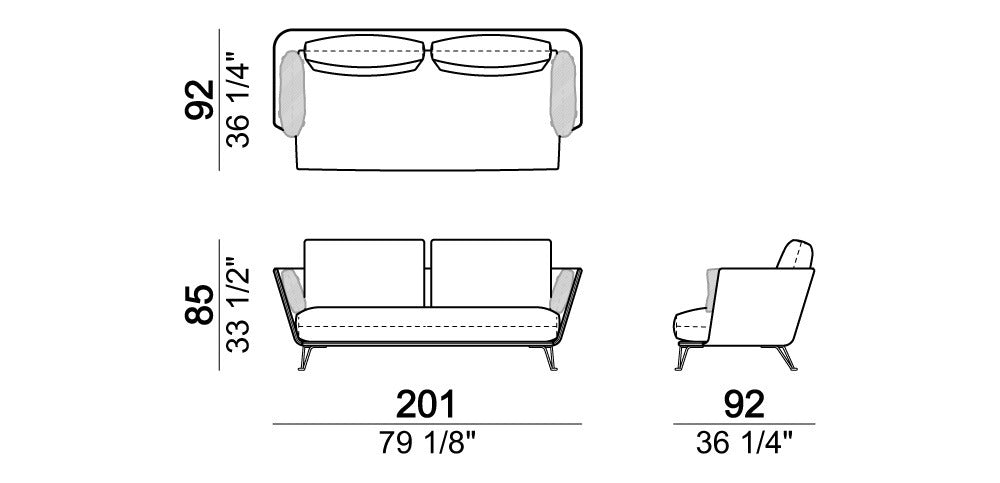 Arketipo Morrison Sofa