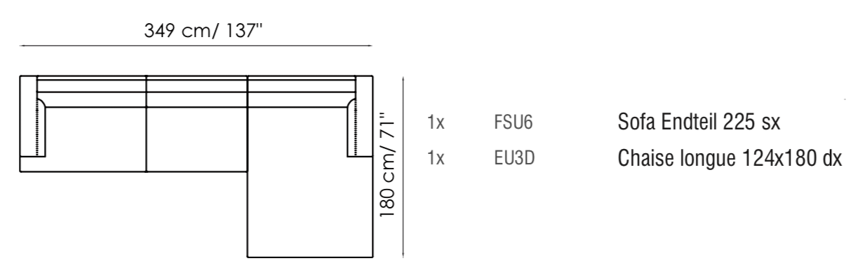 Bonaldo Slab Plus Sofa