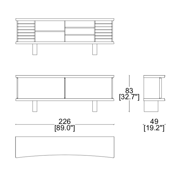 Cassina Riflesso Sideboard