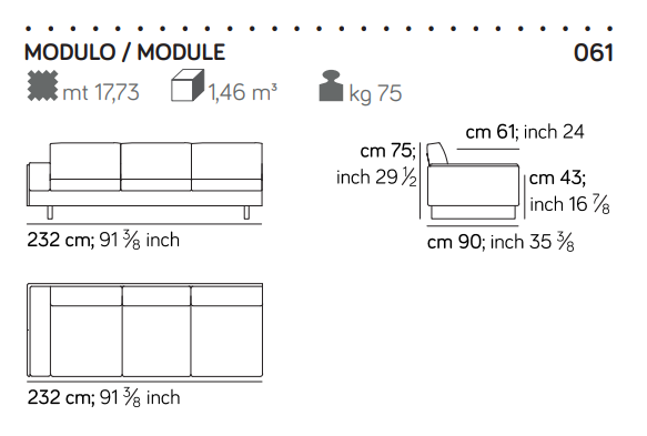 Amura Tau Sofa