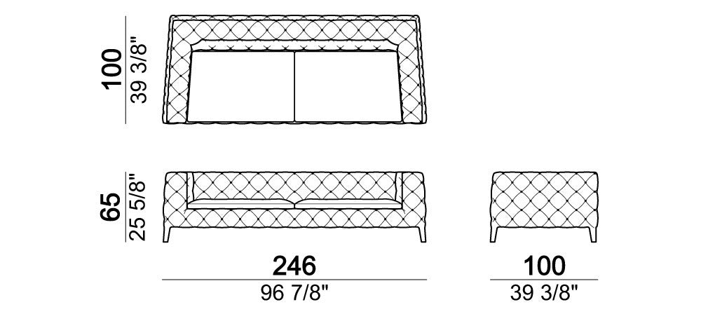 Arketipo Windsor Sofa