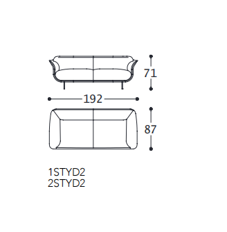 Alberta Style Sofa