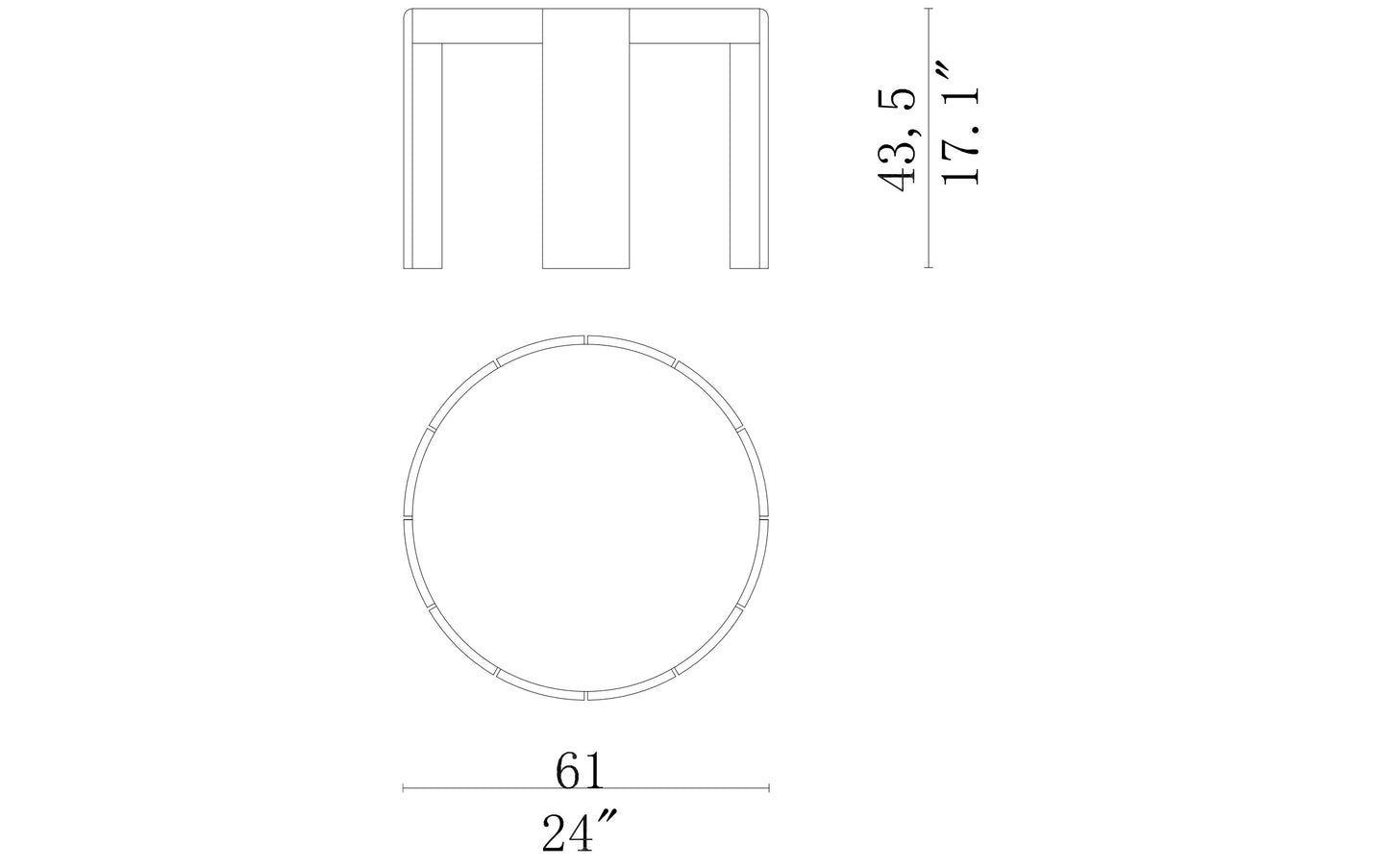 Cassina 780783 Coffee Table
