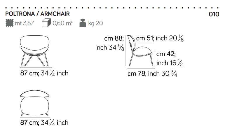 Amura Uchiwa Leisure Chair