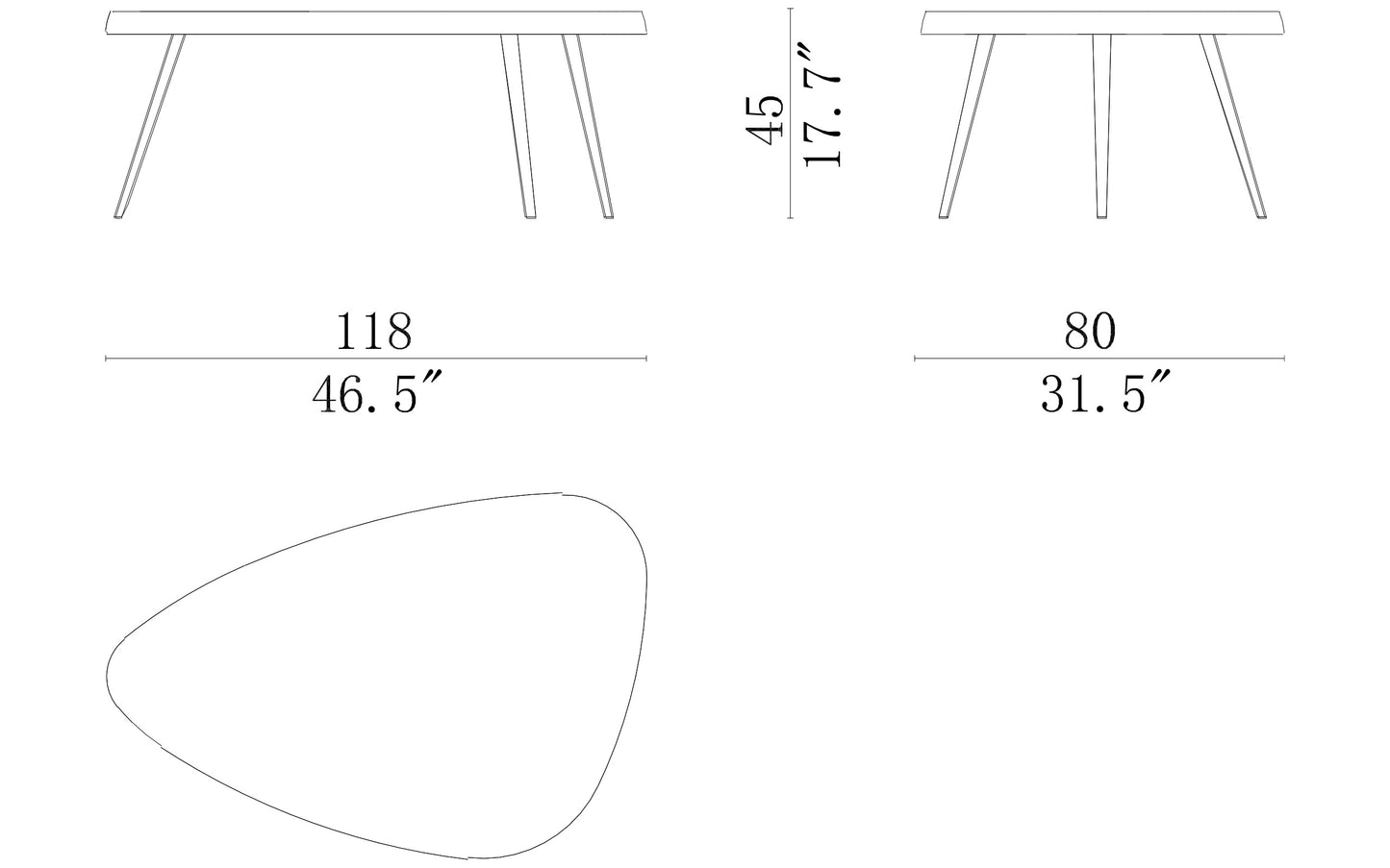 Cassina Mexique Dining Table