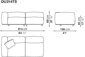 B&B Dambodue Sofa