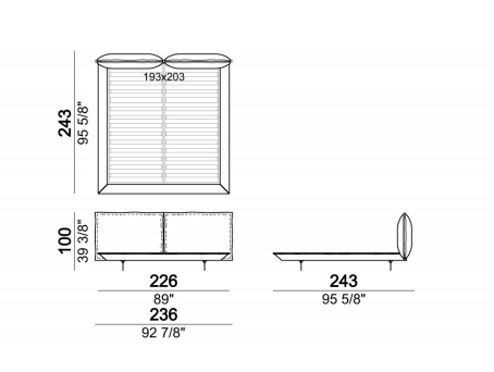 Arketipo Auto-Reverse Bed