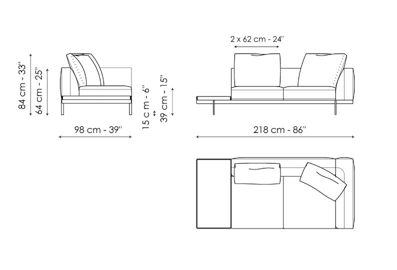 Bonaldo Phil Sofa