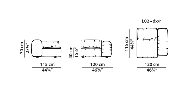 Baxter Chicago Sofa