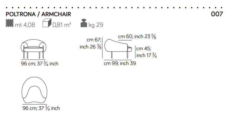 Amura Isola Leisure Chair