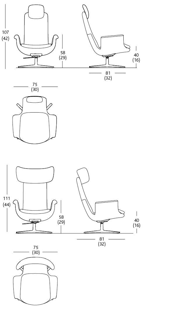 Bd Barcelona Odyssey Leisure Chair