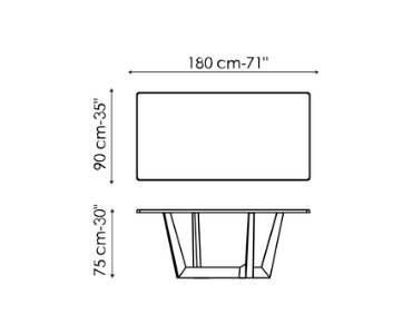 Bonaldo Art Dining Table