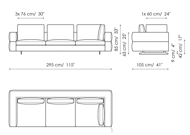 Bonaldo Ever More Sofa