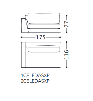 Alberta Celine Sofa