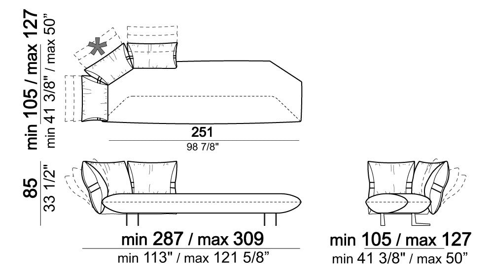 Arketipo Smooth Operator Sofa
