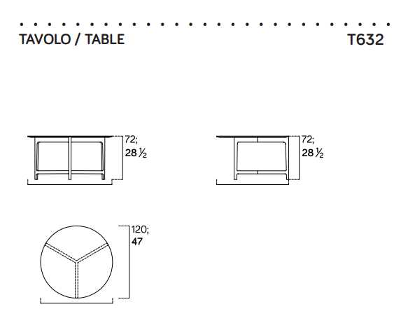Amura Stilt Coffee Table