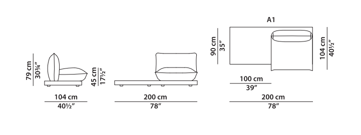 Baxter Aura Sofa