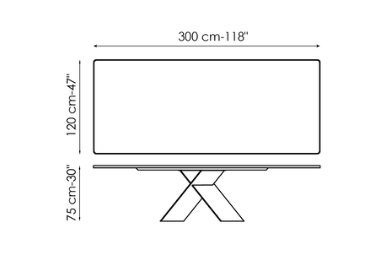 Bonaldo Ax Dining Table