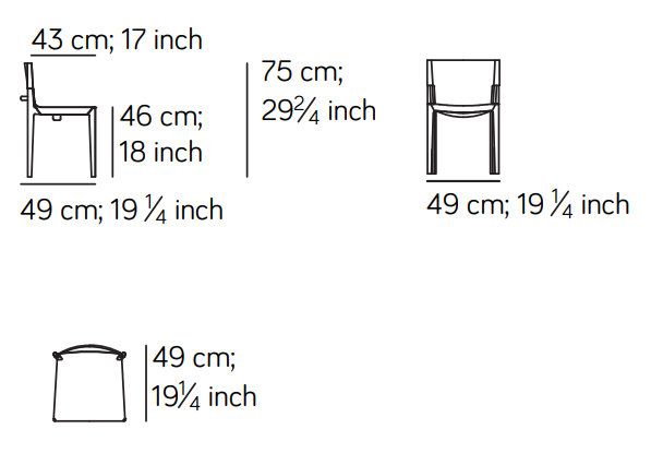 Amura Stilt Dinning Chair