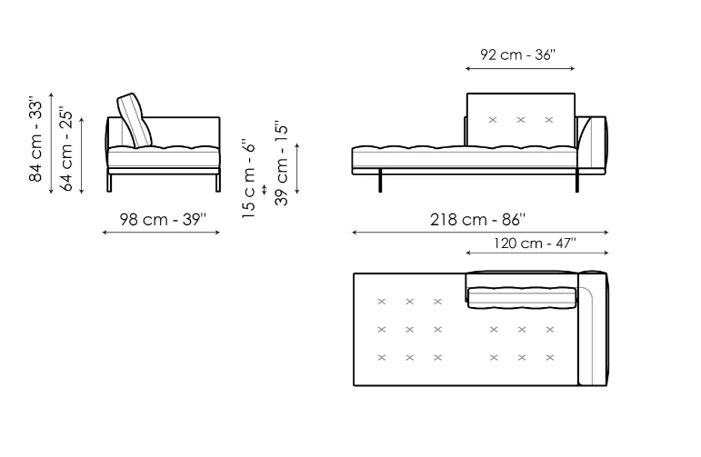 Bonaldo Maximilian Sofa