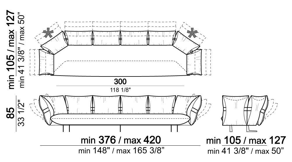 Arketipo Smooth Operator Sofa