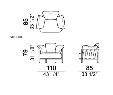 Arketipo Punta Ala Sofa