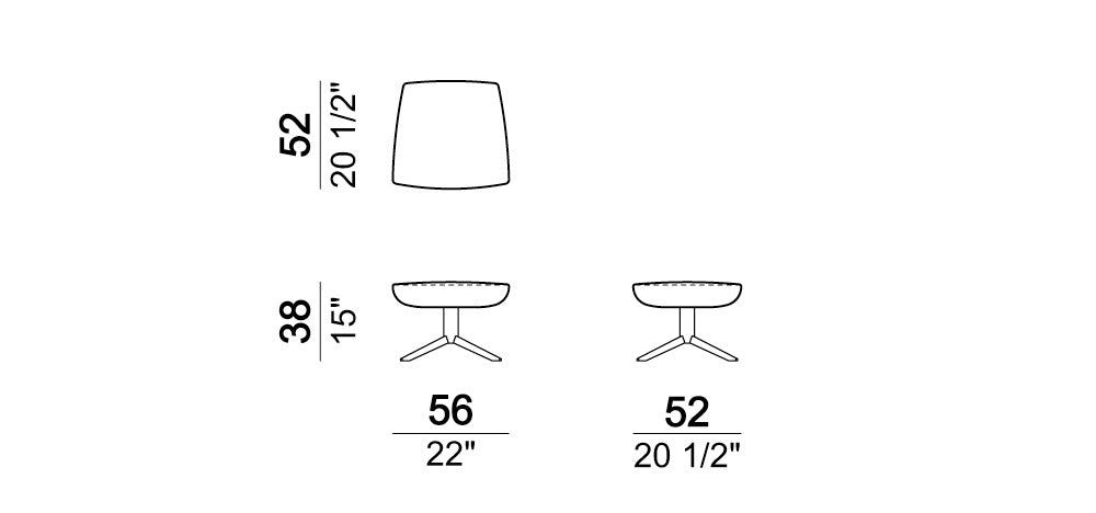 Arketipo Bond Armchair
