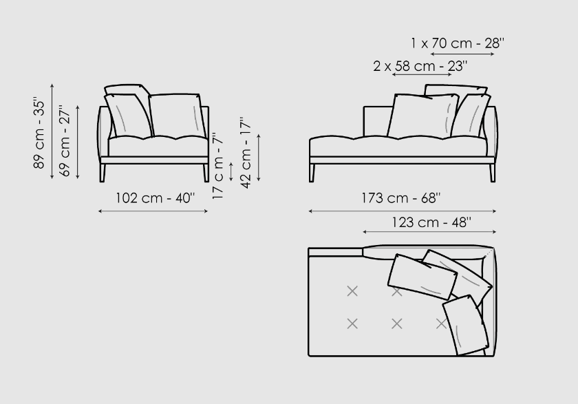 Bonaldo Soft Lsland Sofa