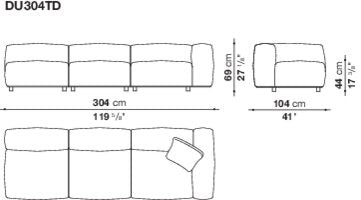 B&B Dambodue Sofa