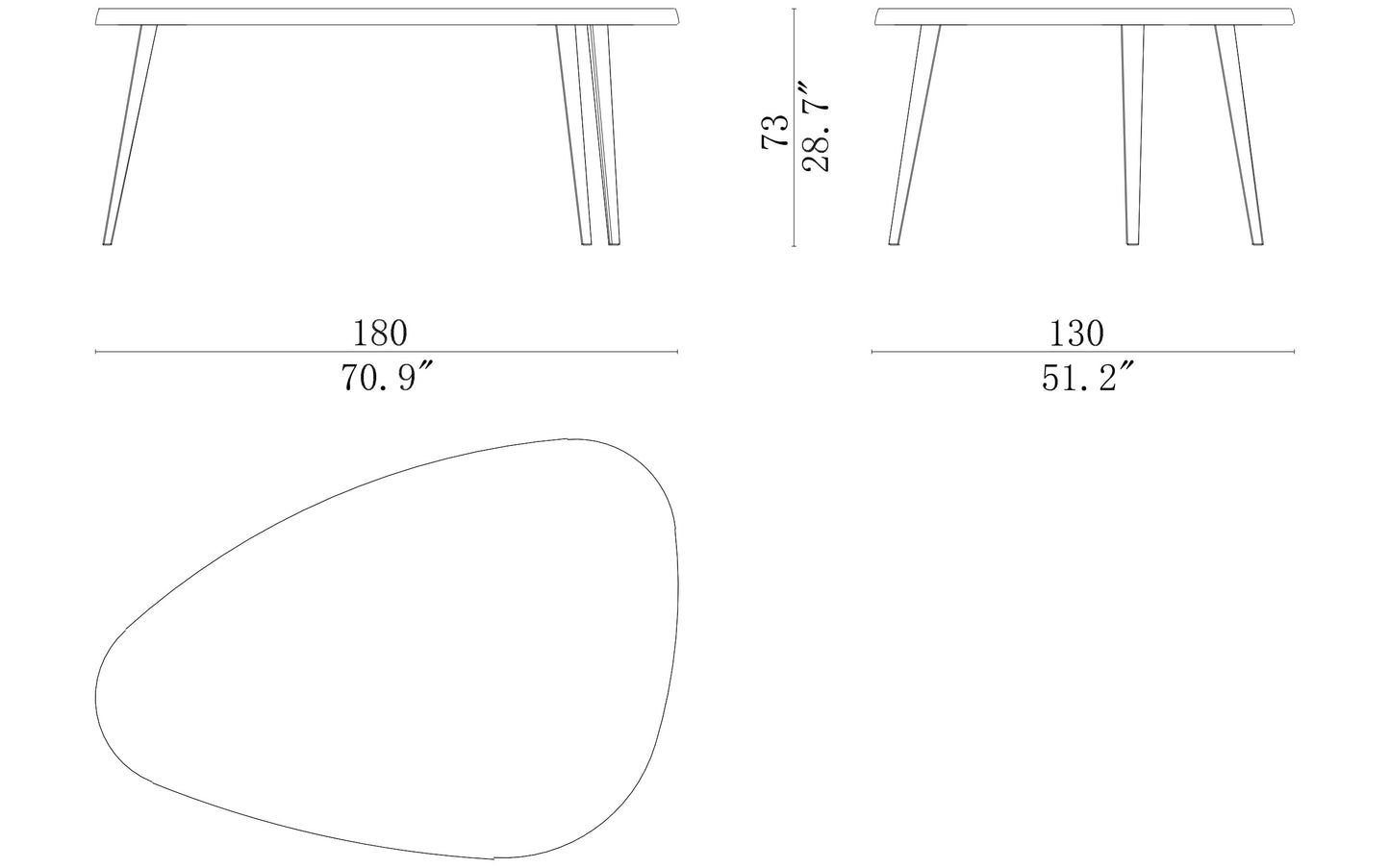 Cassina Mexique Dining Table