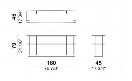 Arketipo Douglas Coffee Table