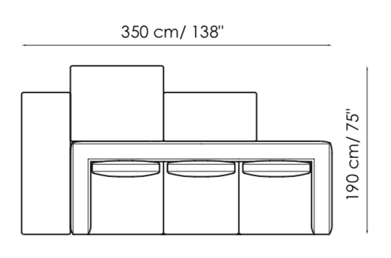 Bonaldo Ever More Sofa