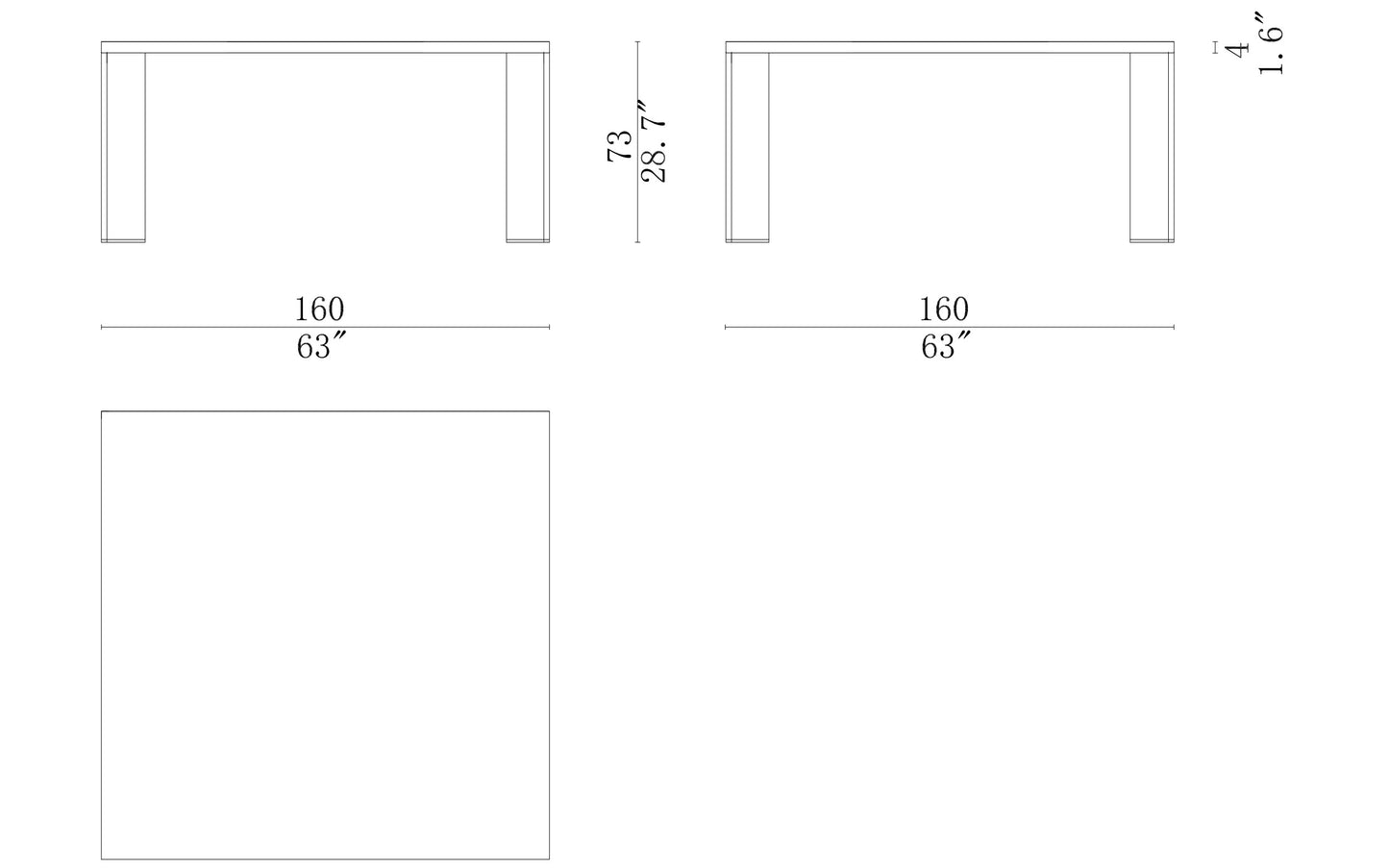 Cassina Ordinal Dining Table