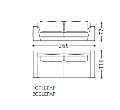 Alberta Celine Sofa