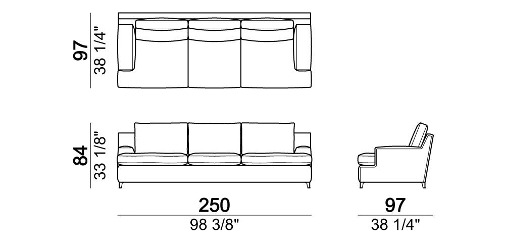Arketipo Malta Sofa