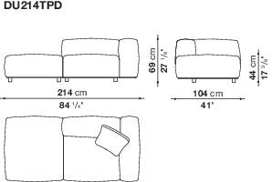 B&B Dambodue Sofa
