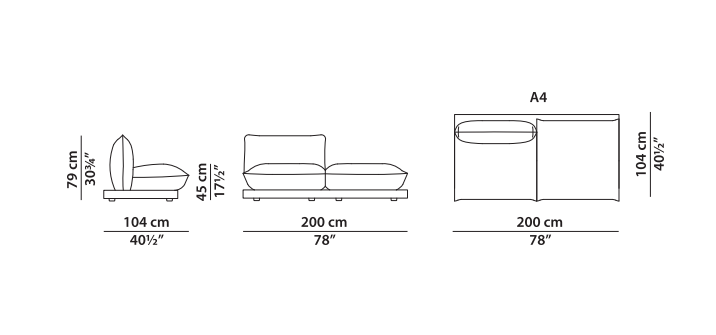 Baxter Aura Sofa
