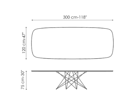 Bonaldo Octa Dining Table