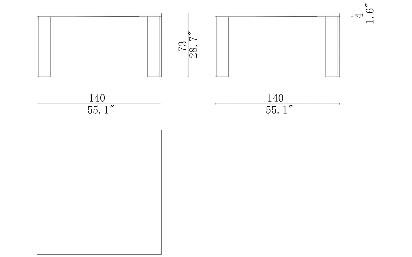 Cassina Ordinal Dining Table