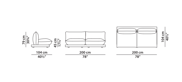 Baxter Aura Sofa