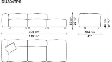 B&B Dambodue Sofa