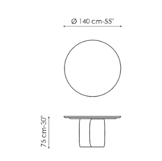 Bonaldo Mellow Dining Table