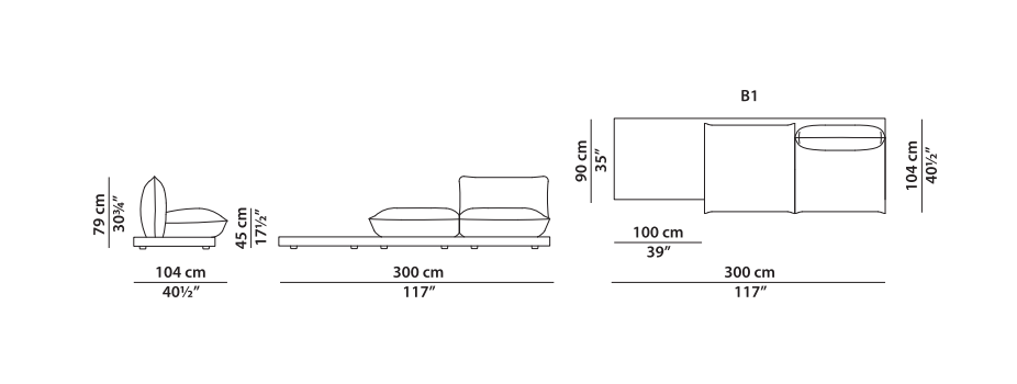 Baxter Aura Sofa