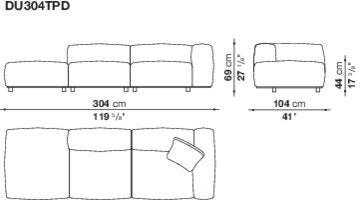 B&B Dambodue Sofa
