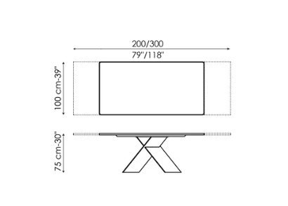 Bonaldo Ax Dining Table
