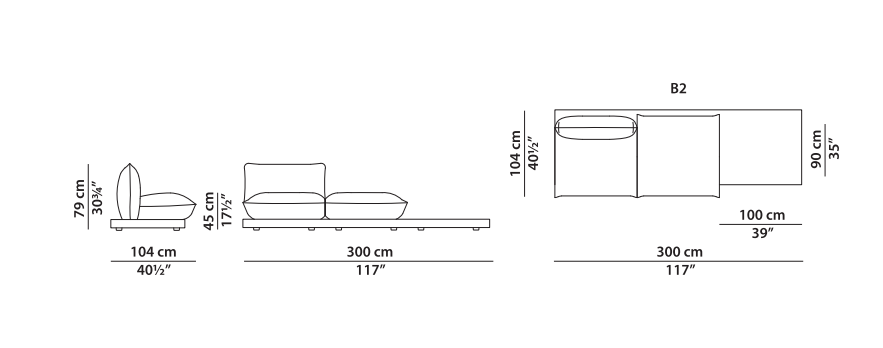 Baxter Aura Sofa