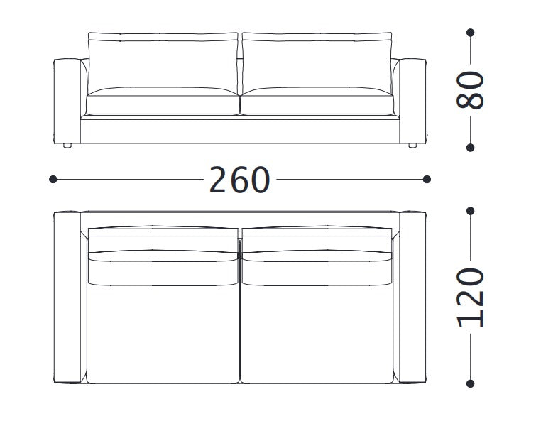 Alberta Laguna Sofa