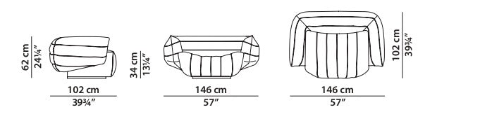 Baxter Tactile Leisure Chair
